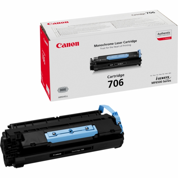 0264B002 // 706 / schwarz / original CANON Toner schwarz / 0264B002 / 5000 S.