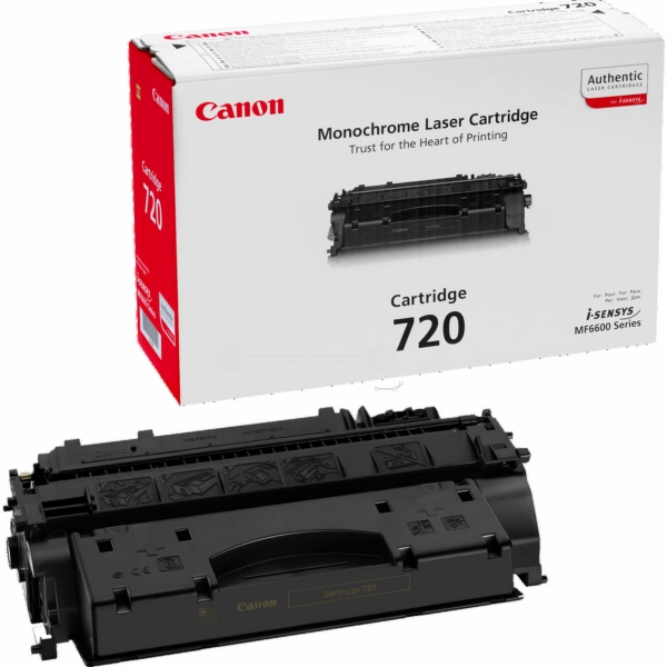 2617B002 // 720 / schwarz / original CANON Toner schwarz / 2617B002 / 5000 S.
