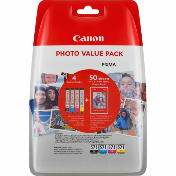 0386C009 // CLI571 / original Canon Tintenpatrone  / 0386C009 / 7.00 ml