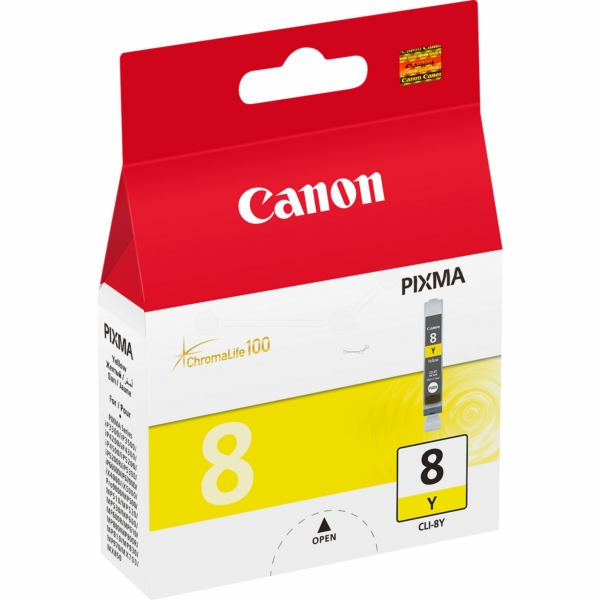 0623B001 // CLI8Y / gelb / original CANON Tintenpatrone gelb / 0623B001 / 530 S. / 13.00 ml