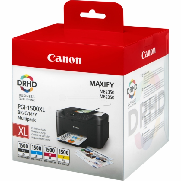 9182B010 // PGI1500XLCMYBK / original CANON Tintenpatrone MultiPack / 9182B010