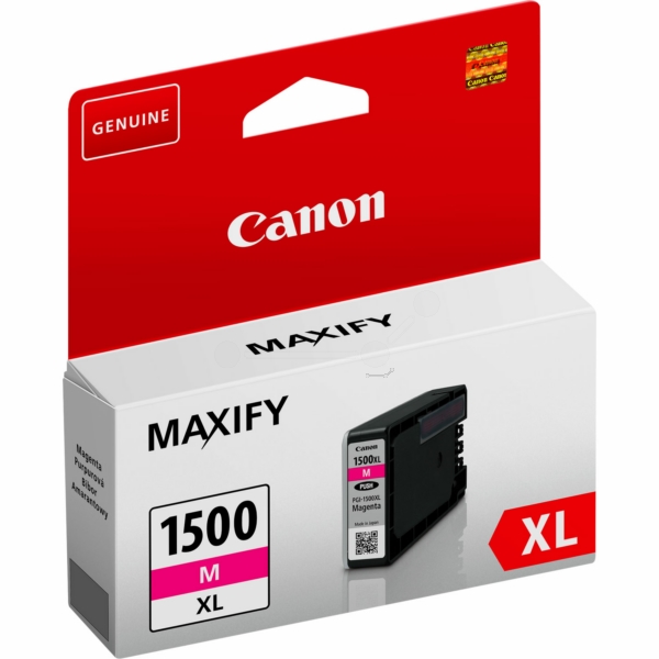 9194B001 // PGI1500XLM / magenta / original CANON Tintenpatrone magenta / 9194B001 / 780 S. / 12.00 ml