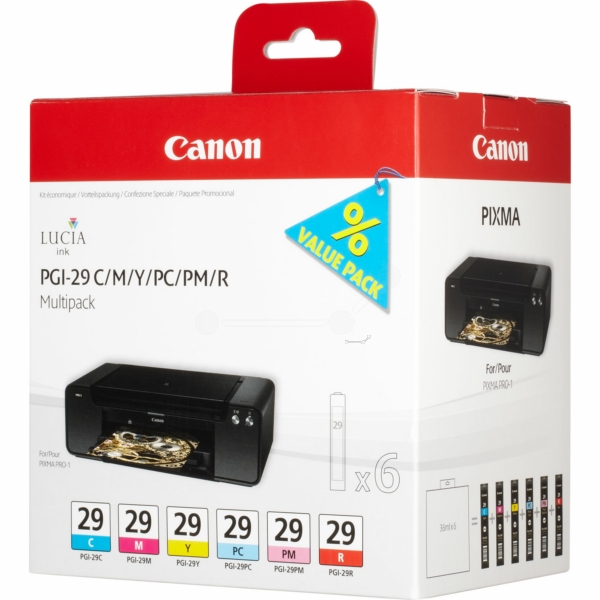 4873B005 // PGI29 / original CANON Tintenpatrone MultiPack / 4873B005