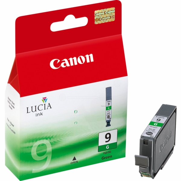 1041B001 // PGI9G / original CANON Tintenpatrone grün / 1041B001 / 1600 S. / 14.00 ml