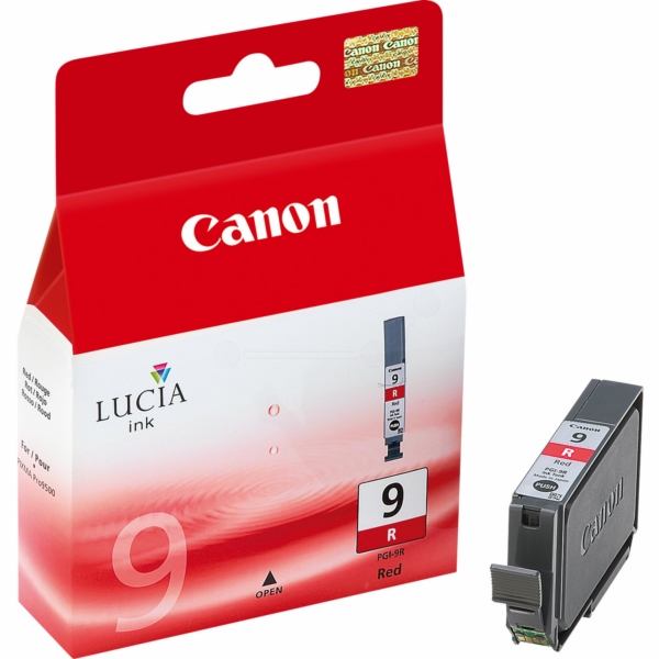 1040B001 // PGI9R / original CANON Tintenpatrone rot / 1040B001 / 1600 S. / 14.00 ml