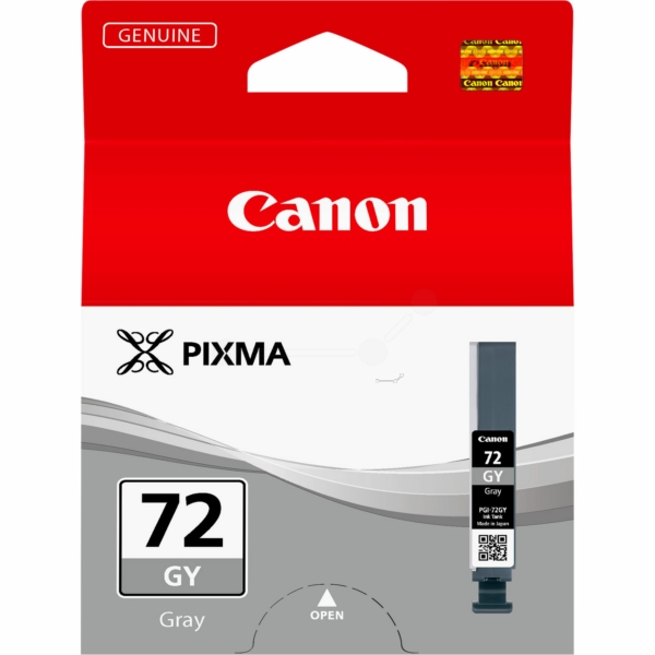 6409B001 // PGI72GY / original CANON Tintenpatrone grau / 6409B001 / 14.00 ml