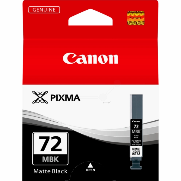 6402B001 // PGI72MBK / schwarz / original CANON Tintenpatrone schwarz matt / 6402B001 / 14.00 ml