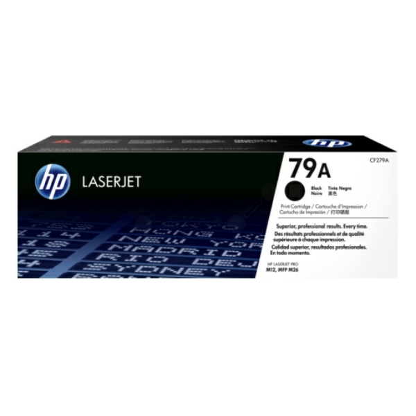 CF279A // 79A / schwarz / original HP Toner schwarz / CF279A / 1000 S.