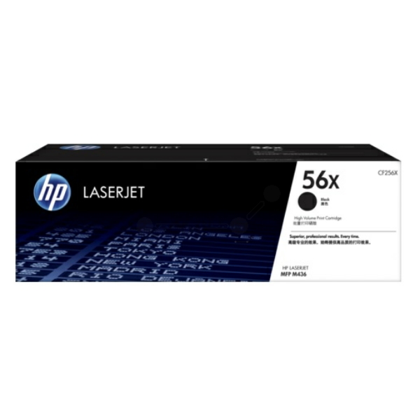 CF256X // 56X / original HP Toner schwarz / CF256X / 12300 S.