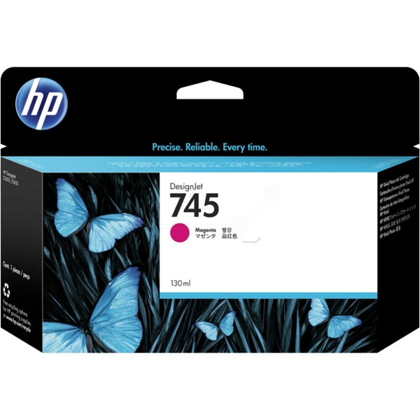 F9J95A // 745 / magenta / original HP Tintenpatrone magenta / F9J95A / 130.00 ml