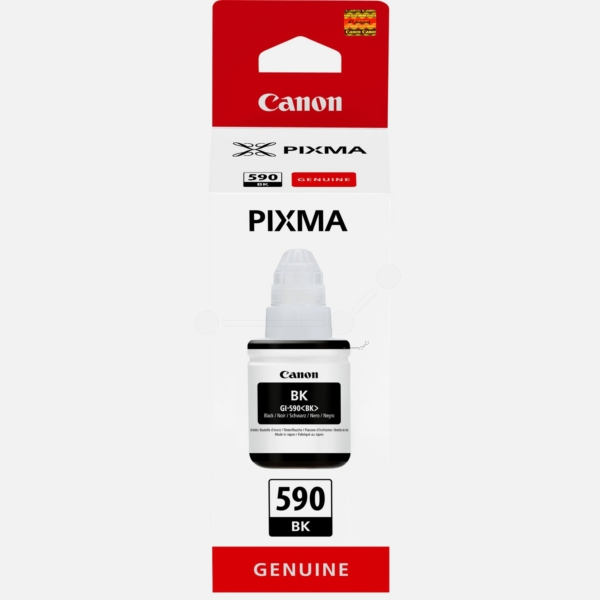 1603C001 // GI590BK / schwarz / original CANON Tintenflasche schwarz / 1603C001 / 6000 S. / 135.00 ml