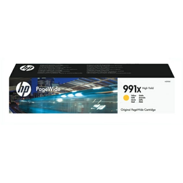 M0J98AE // 991X / gelb / original HP Tintenpatrone gelb / M0J98AE / 16000 S. / 182.00 ml