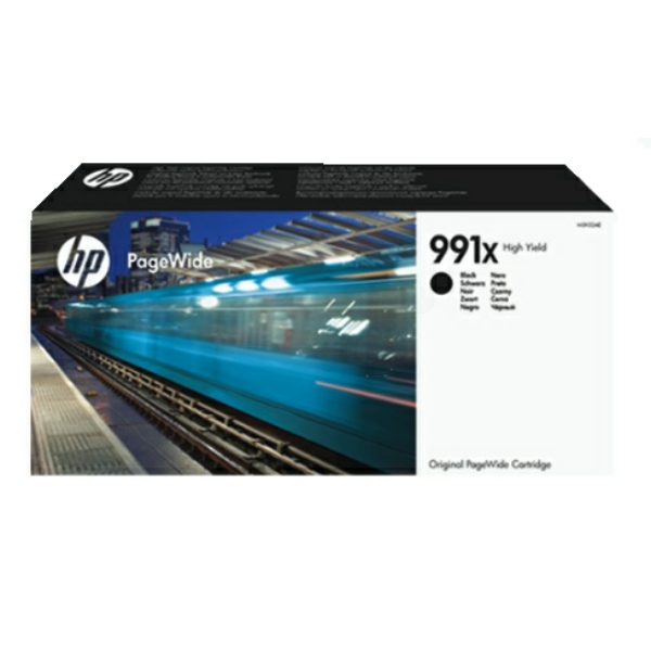 M0K02AE // 991X / schwarz / original HP Tintenpatrone schwarz / M0K02AE / 20000 S. / 375.00 ml