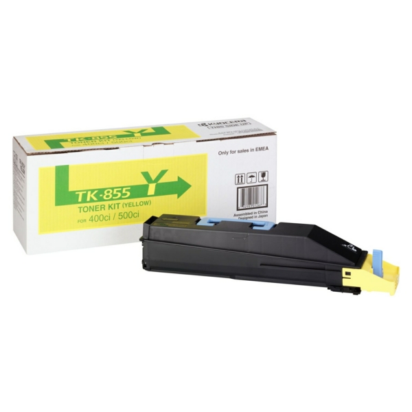 1T02H7AEU0 // TK855Y / gelb / original KYOCERA Toner gelb / 1T02H7AEU0 / 18000 S.