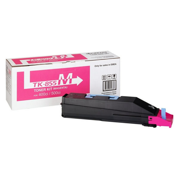 1T02H7BEU0 // TK855M / magenta / original KYOCERA Toner magenta / 1T02H7BEU0 / 18000 S.