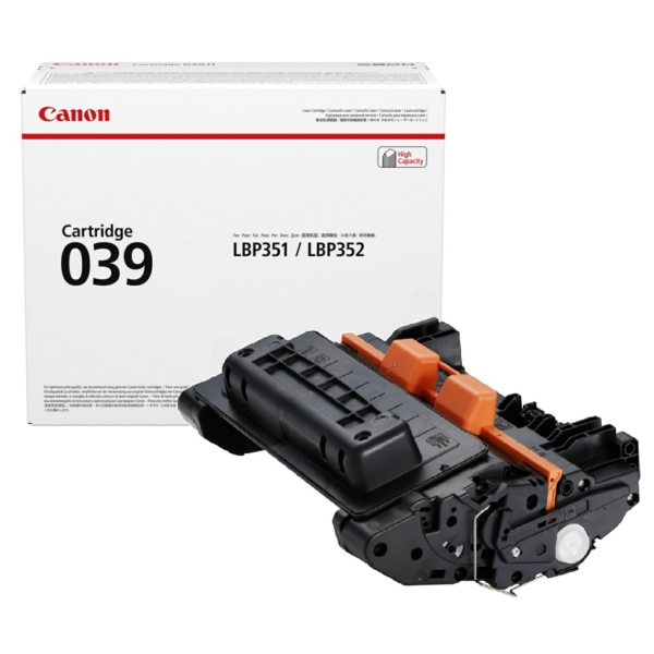 0287C001 // 039 / schwarz / original CANON Toner schwarz / 0287C001 / 11000 S.