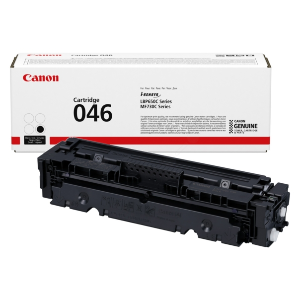 1250C002 // 046 / schwarz / original CANON Toner schwarz / 1250C002 / 2200 S.