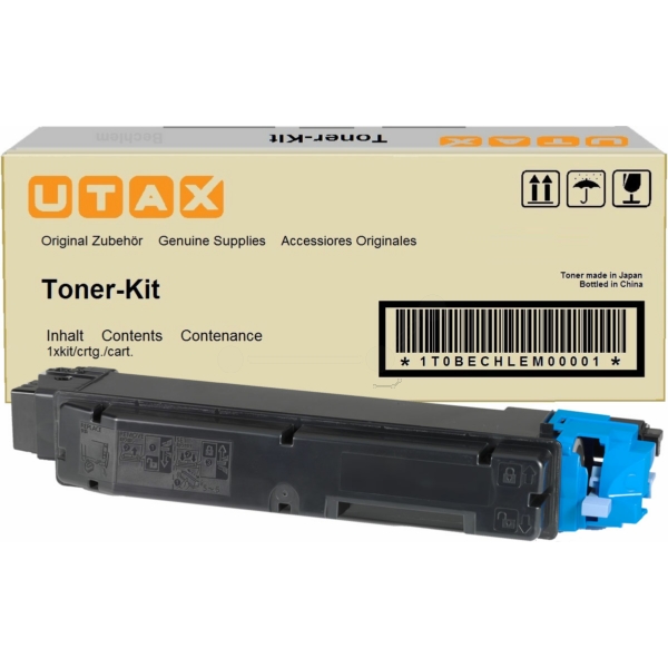 1T02NRCUT0 // PK5011C / cyan / original UTAX Toner cyan / 1T02NRCUT0 / 5000 S.