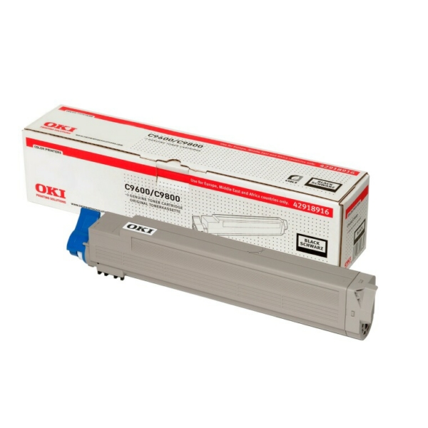 42918916 / schwarz / original OKI Toner schwarz / 42918916 / 15000 S.