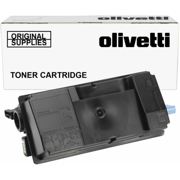 B1228 / schwarz / original OLIVETTI Toner schwarz / B1228 / 12500 S.