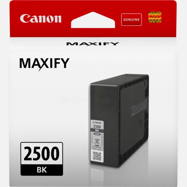 9290B001 // PGI2500BK / schwarz / original Canon T / 9290B001 / 1000 S. / 29.10 ml