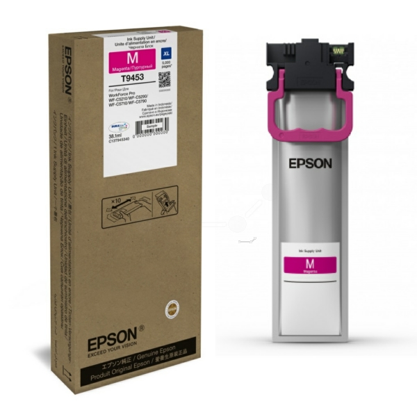 C13T945340 // T9453 / magenta / original EPSON Tintenpatrone magenta / C13T945340 / 5000 S. / 38.10 ml