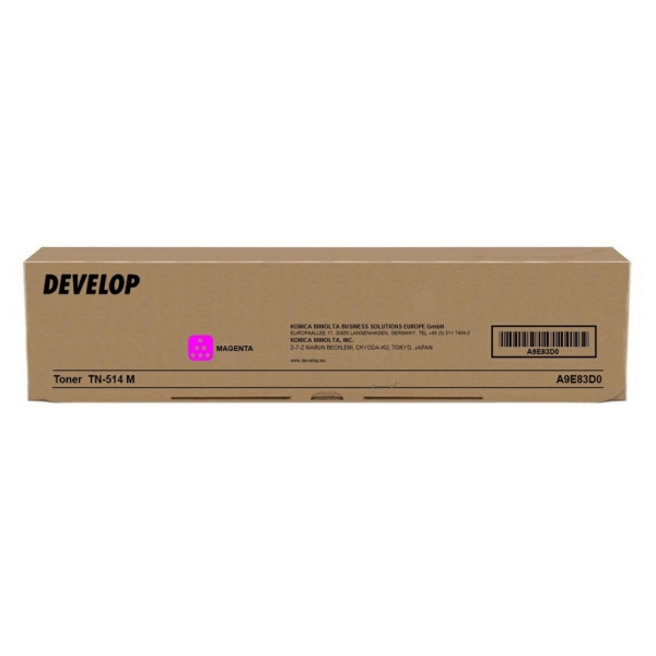 A9E83D0 // TN514M / magenta / original DEVELOP Toner magenta / A9E83D0 / 26000 S.