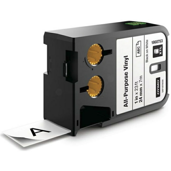 1868753 / schwarz / original DYMO DirectLabelEtiketten / 1868753