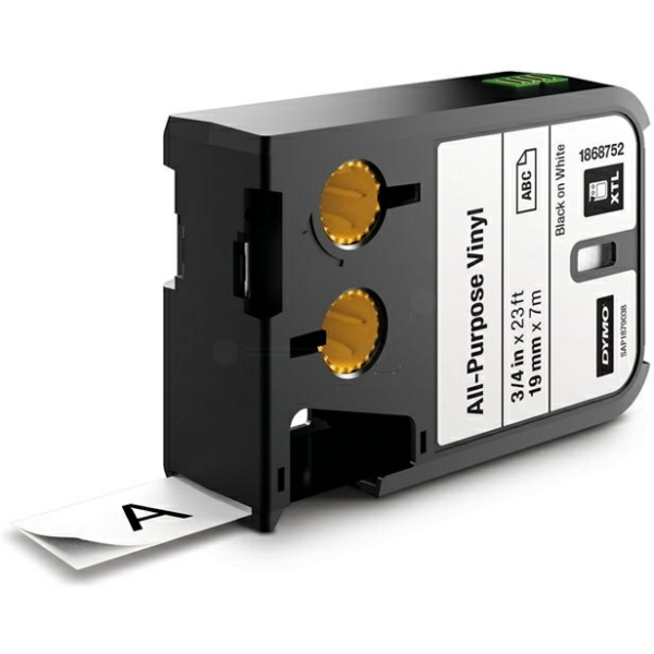 1868752 / schwarz / original DYMO DirectLabelEtiketten / 1868752