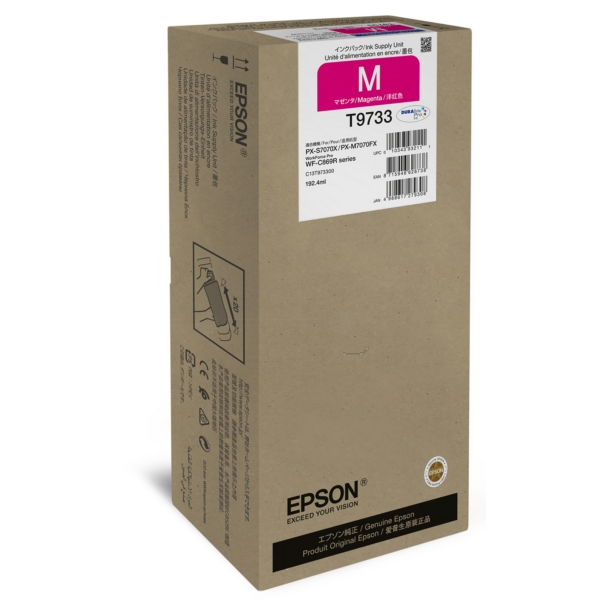 C13T973300 // T9733 / original EPSON Tintenpatrone magenta / C13T973300 / 22000 S. / 192.40 ml