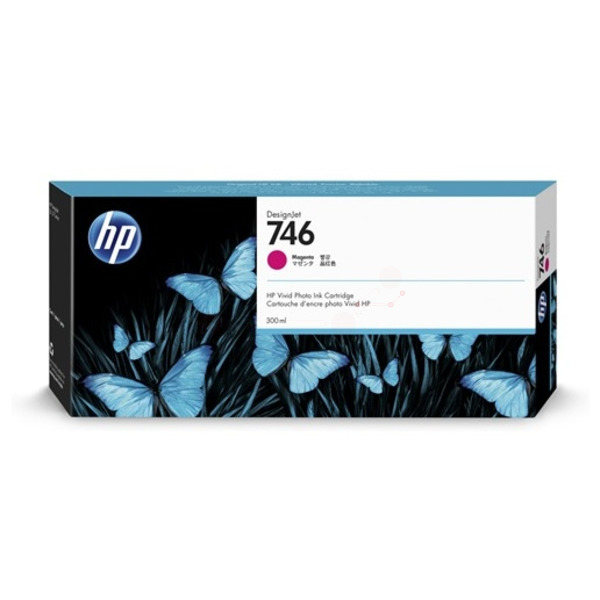 P2V78A // 746 / magenta / original HP Tintenpatrone magenta / P2V78A / 300.00 ml