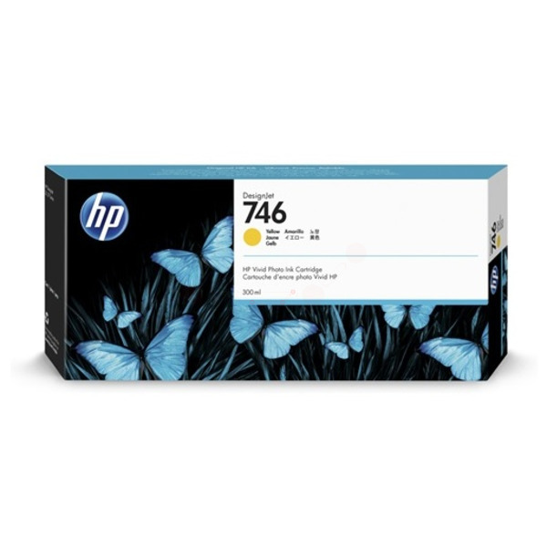 P2V79A // 746 / gelb / original HP Tintenpatrone gelb / P2V79A / 300.00 ml