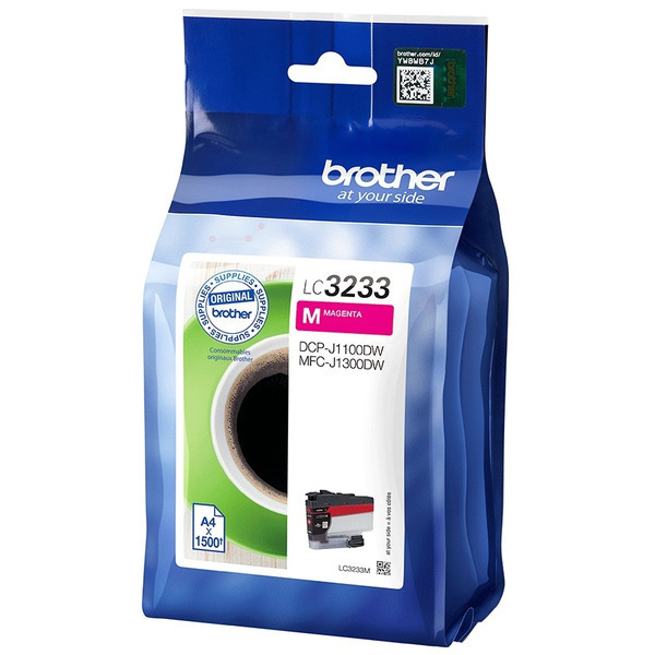 LC3233M / original BROTHER Tintenpatrone magenta / LC3233M / 1500 S.