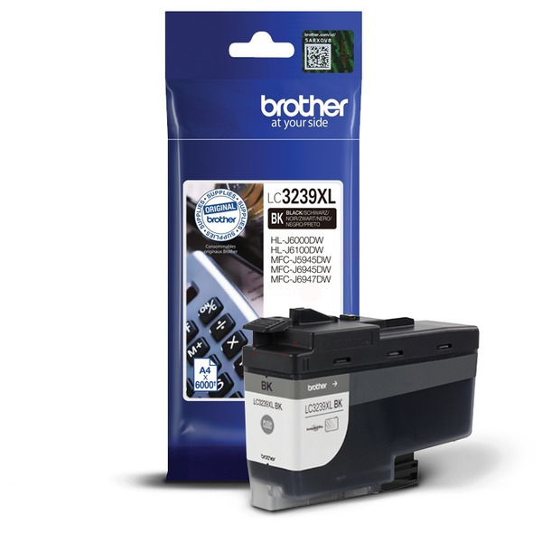 LC3239XLBK / original BROTHER Tintenpatrone schwarz / LC3239XLBK / 6000 S.