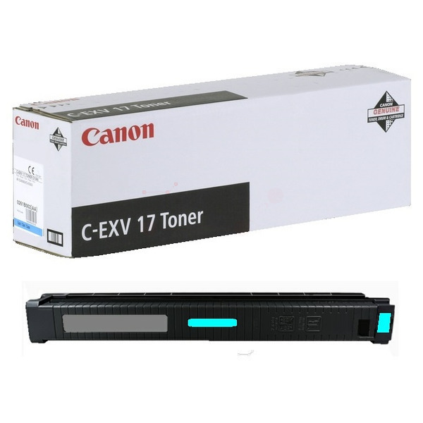 0261B002 // CEXV17 / cyan / original CANON Toner cyan / 0261B002 / 30000 S. / 475 Gr.  