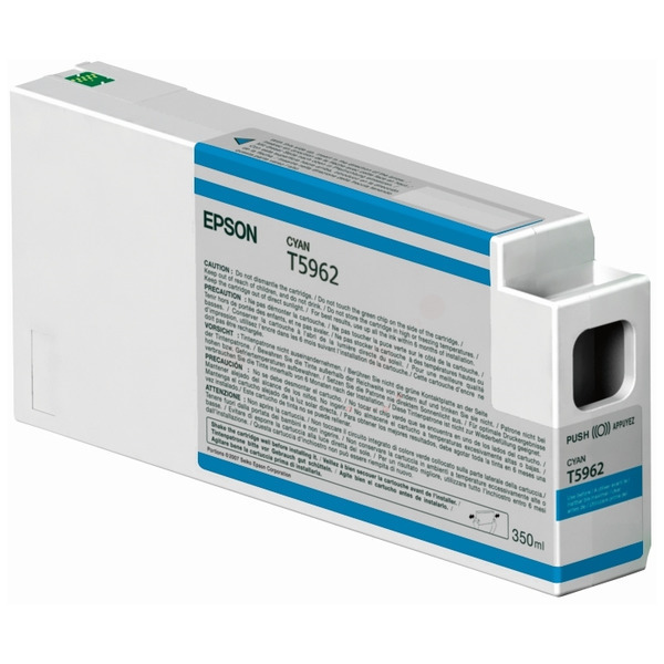C13T596200 // T5962 / cyan / original EPSON Tintenpatrone cyan / C13T596200 / 350.00 ml