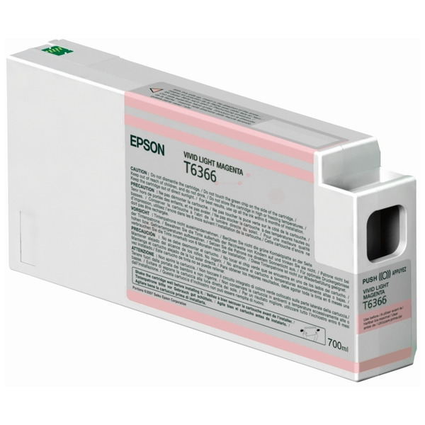 C13T636600 // T6366 / magenta / original EPSON Tintenpatrone magenta hell / C13T636600 / 700.00 ml