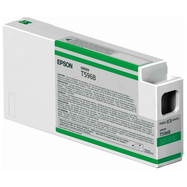 C13T596B00 // T596B / original EPSON Tintenpatrone grün / C13T596B00 / 350.00 ml