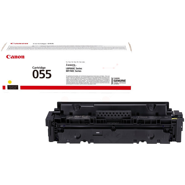 3013C002 // 055 / gelb / original CANON Toner gelb / 3013C002 / 2100 S.