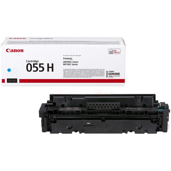 3019C002 // 055H / cyan / original CANON Toner cyan / 3019C002 / 5900 S.