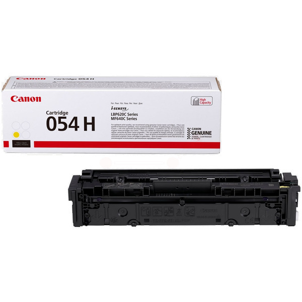 3025C002 // 054H / gelb / original CANON Toner gelb / 3025C002 / 2300 S.