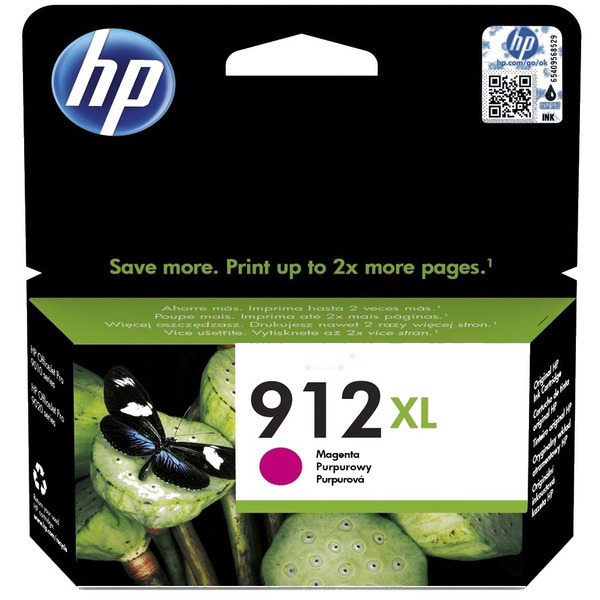 3YL82AE // 912XL / magenta / original HP Tintenpatrone magenta / 3YL82AE / 825 S. / 10.40 ml