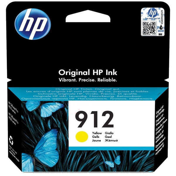 3YL79AE // 912 / gelb / original HP Tintenpatrone gelb / 3YL79AE / 315 S. / 2.93 ml