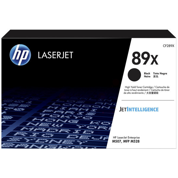 CF289X // 89X / original HP Toner schwarz / CF289X / 10000 S.