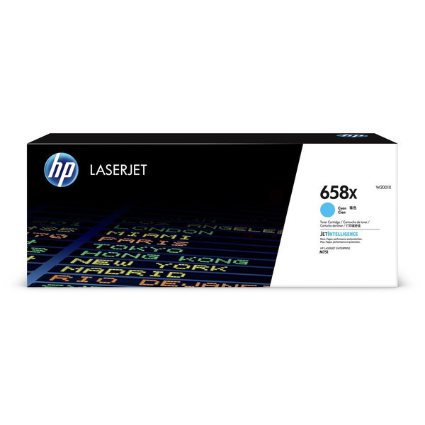 W2001X // 658X / cyan / original HP Toner cyan / W2001X / 28000 S.