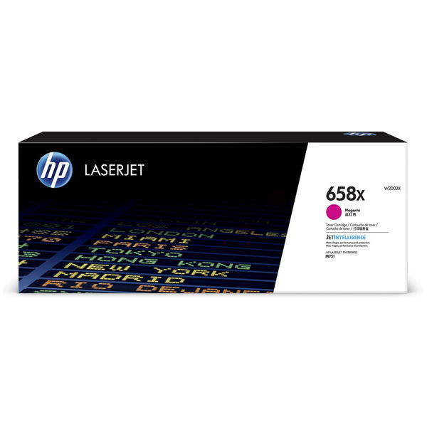 W2003X // 658X / magenta / original HP Toner magenta / W2003X / 28000 S.