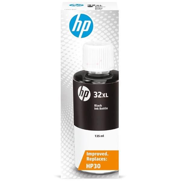 1VV24AE // 32XL / schwarz / original HP Tintenpatrone schwarz / 1VV24AE / 6000 S. / 135.00 ml