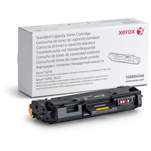 106R04346 / schwarz / original XEROX Toner schwarz / 106R04346 / 1500 S.