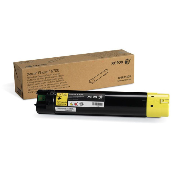 106R01509 / gelb / original XEROX Toner gelb / 106R01509 / 12000 S.