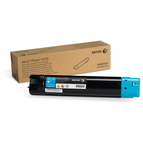 106R01507 / cyan / original XEROX Toner cyan / 106R01507 / 12000 S.
